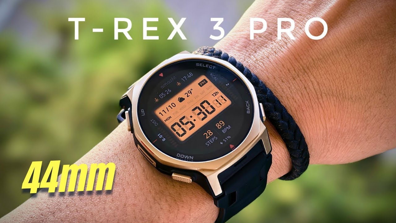 AUTO GANTI DAILY DRIVER - LEBIH KECIL LEBIH NYAMAN! AMAZFIT T-REX 3 PRO 44mm