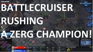 Starcraft 2 - TvZ - BATTLECRUISER RUSH! - uThermal vs Serral on Acid Plant