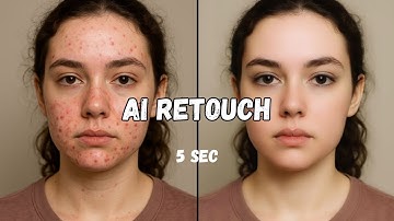 AI Face Retouch in 5 Seconds | Perfect Photos with AI