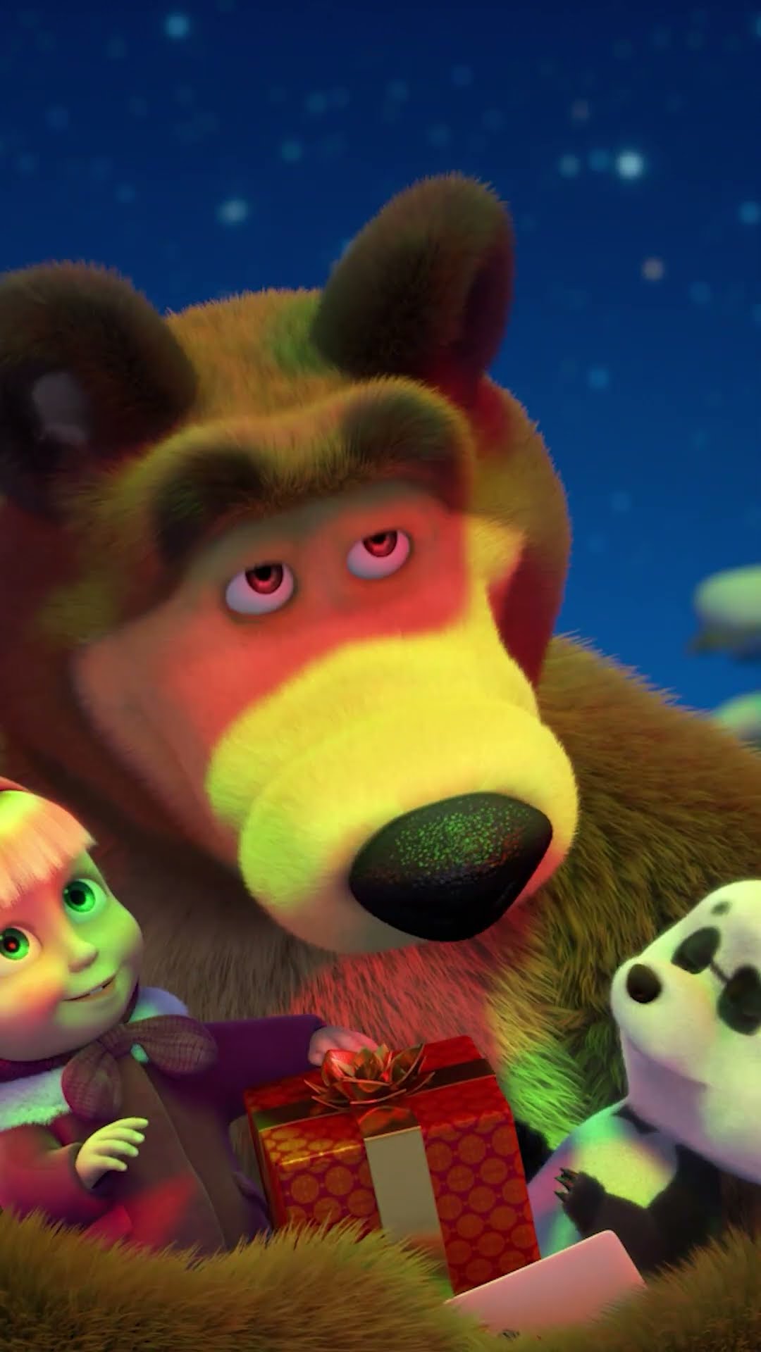 İşte hediyeler böyle!? #shorts #MutluYıllarYine! #maşakocaayı #bebekvideoları #kids #mashaandthebear