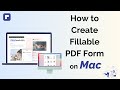 How to Create a Fillable PDF Form on Mac | Wondershare PDFelement 8