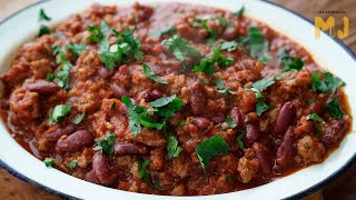 CHILI CON CARNE | La joya de la cocina tex-mex Resimi