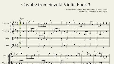 First test of "Notion" music notation software