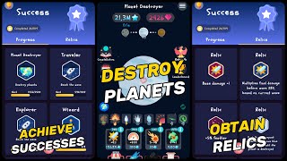 Planet Destroyer: Idle Game Gameplay Android Mobile screenshot 2