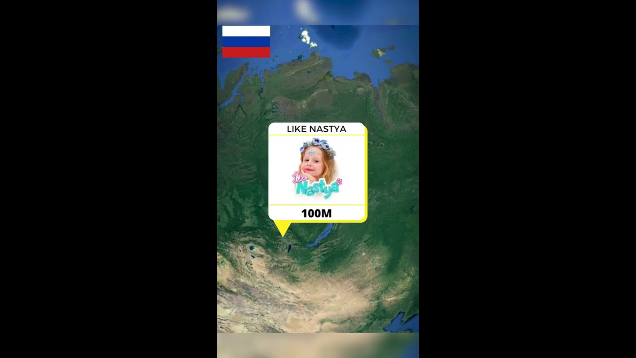 Most Subscribed Invidual Youtubers From Each Country PART 1 Shorts Youtuber Subscribe