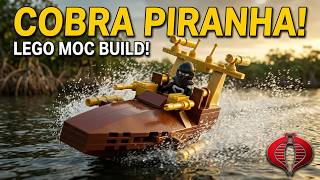 LEGO GI JOE COBRA Piranha MOC | Custom Build