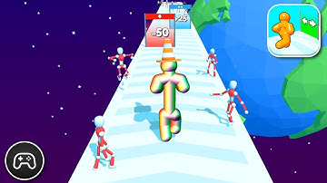 Tall Man Run - Gameplay Walkthrough Part 38 - Racing Game Levels 301-304 (iOS, Android)