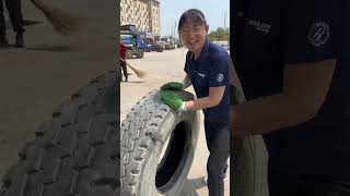 Truck Puncture Tire Repair!