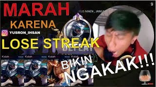 KOCAK PARAH!! PATRICK MARAH KARENA LOSE STREAK PAKE JHONSON