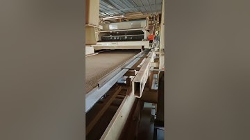 Forming Belt for particle board manufacturing #formingbelt #belts #mdf #osb