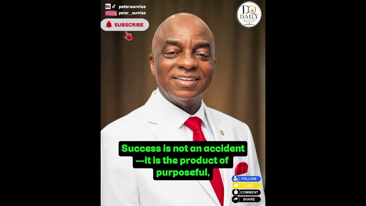 BISHOP DAVID OYEDOPO WORDS