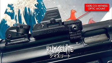 Century arms AP5 / AP5-P: KUMA ELITE HK SP5/MP5 compact optic mount POV