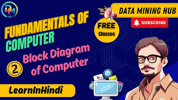 Computer Fundamental-2| Block Diagram of the Computer | Introduction to #computer | data mining hub