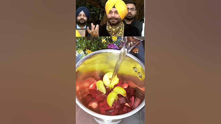 Navjot Singh Sidhu Told About Health Drink 🍸😋👌🙌|| #shorts #navjotsinghsidhu