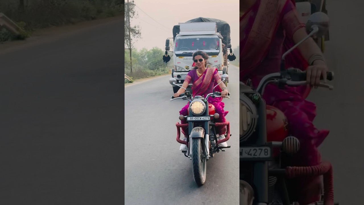 Bullet❤️BTS   #trending #biker #bulletgirl #bikelover #bulletlover #bikelife #bikeride #royalenfield