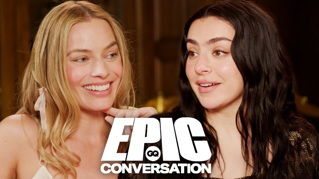Margot Robbie & Charli xcx Have an Epic Conversation