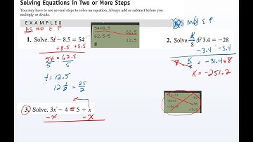 ACT Prep  Unit 2  Day 9  Solving Linear Equations