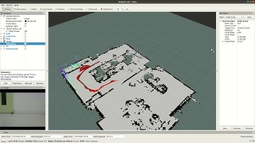 SLAM test by Gmapping on Linux ROS.