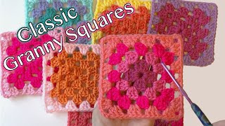 Classic Crochet Granny Squares - Step by Step Guide for Beginners screenshot 2