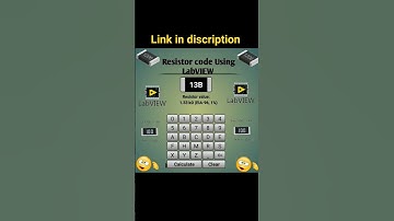 Resistor code in LabVIEW #labview #labview_master #labviral #circuit #electricalcircuit #electrical