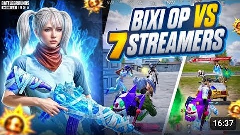 Bixi Op H@CKER Like Skills 😱 Fastest 1v4 in Conqueror Lobby Intense Solo vs Squad Gameplay | BGMI