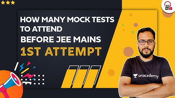 How Many Mock Tests To Attempt Before JEE Mains 1st Attempt? | JEE 24x7 | Ashin Jain #Shorts