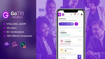 GoTRI - Mobile Multipurpose HTML Template for Mobile and Tablet | Themeforest Website Templates and