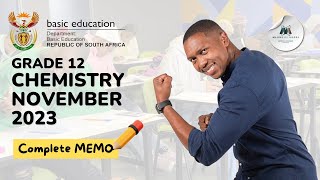 Grade 12 - Chemistry | November 2023 | Mlungisi Nkosi