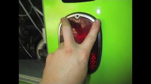 How to: Install lights on bay window VW Bus