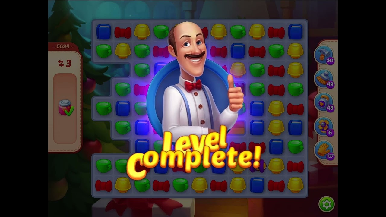 Homescapes Level 5694 With No Boosters