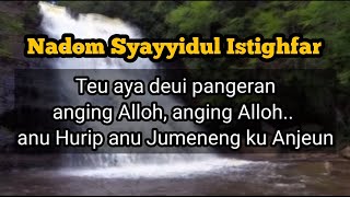 Nadom sunda~sayyidul istighfar menyentuh hati