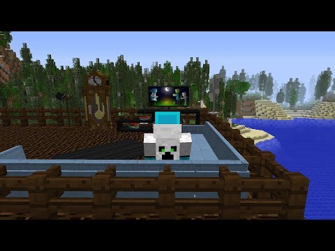 Sezon 9 Minecraft Modlu Survival Multi Bölüm 8 - Ağaç Evi Büyütüyoruz