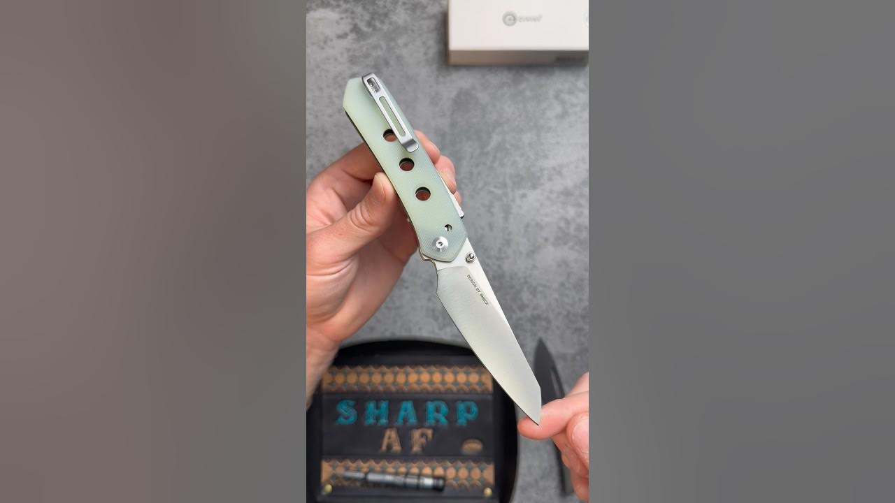 WAIT until you HEAR this KNIFE! 🤯 Fidgety & UNIQUE action with
