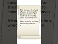 Herd of Cows and Lion Entering the Cave - Huhito Fables Vol.43