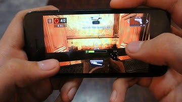 iPhone 5 iOS 7.0.3 Dead Trigger 2 Gameplay