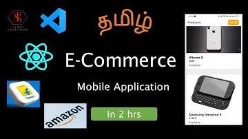 React Native Ecommerce Mobile Application | Android | IOS | Context API | Tamil Skillhub
