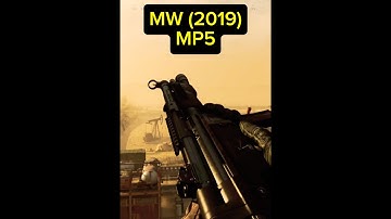 MW Remastered MP5 Vs MW (2019) MP5 (Call Of Duty) #shorts