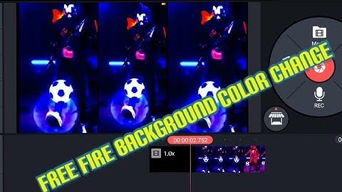 FreeFire Lobby Edit Tutorial 💥 | FreeFire edit in Kinemaster | change background color |