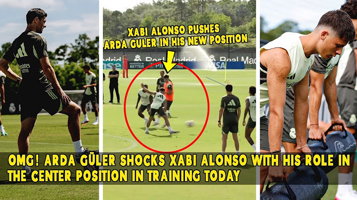 [FULL VIDEO] ARDA GÜLER SHOCKS XABI ALONSO WITH HIS ROLE IN THE CENTER POSITION IN TRAINING TODAY