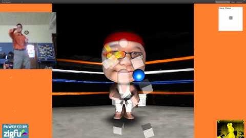 Zigfu + GameFace = Punch Your Friends