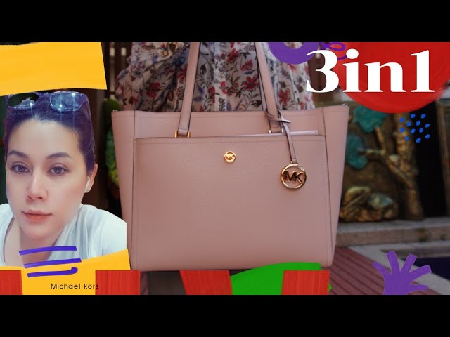 IDEAL FOR TRAVELING, MICHAEL KORS 3 IN 1 KIMBERLY TOTE REVIEW, MK PROMO  30OFF