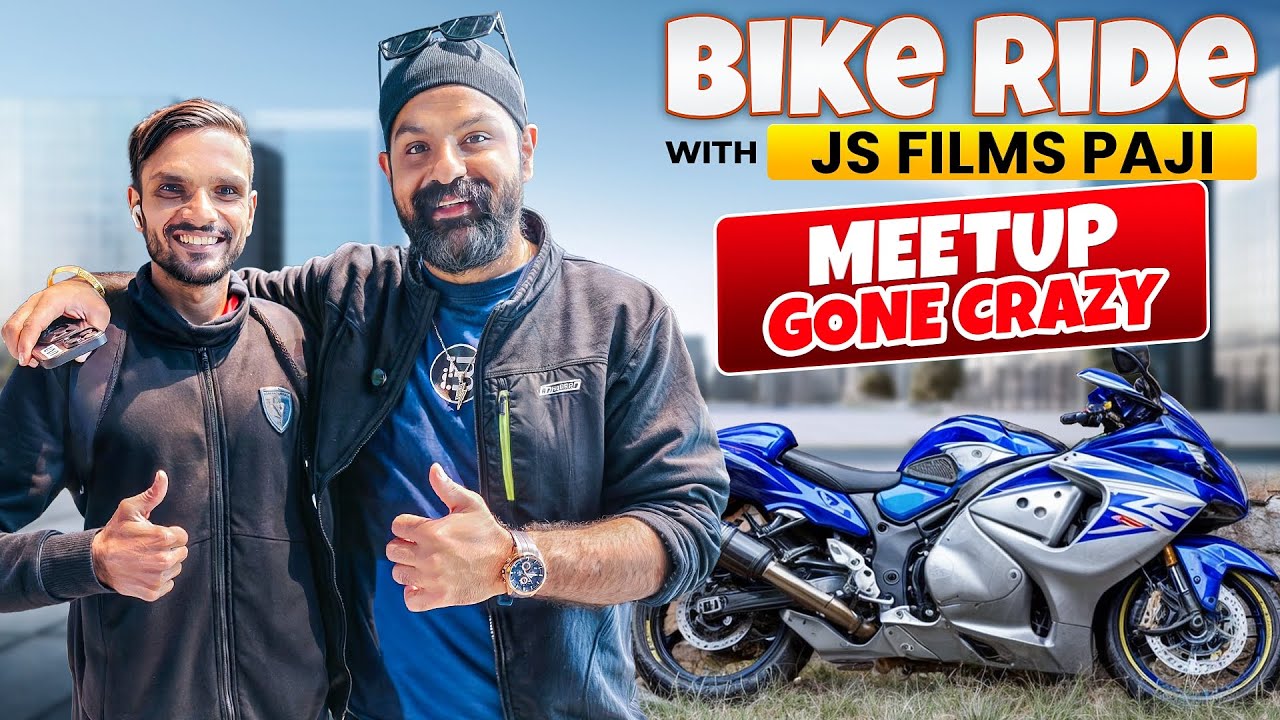 Js Films Bike Collection JS Films Paji Ke Saath Bike Riding | Ludhiana Meetup Gone Crazy 😍 | Mza ...