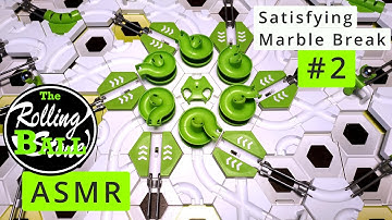 ASMR with Gravitrax Compilation #2: Pure, satisfying Marble Rolling to take a Break! (Count-Up)