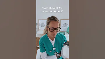 I Got Straight A S In Nursing School Shorts Nclex Nursingnotes RN Bsn Finalsweek 