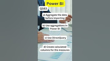 Q163:Scenario based Power BI Essential Interview Questions and Answers #powerbi #powerbiinterview