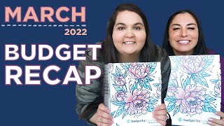 MARCH 2022 BUDGET RECAP | Budget By Paycheck + Budget Tips