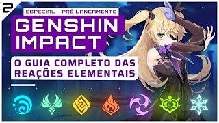 Guia para Iniciantes] Compreendendo as Reações Elementais: Primeira Parte Genshin  Impact