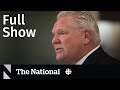 CBC News: The National | Ontario surgeries, Ukraine war, Alcohol warning labels