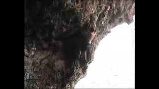 Deep water soloing in mallorca psicobloc