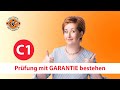 C1 Prüfung mit GARANTIE bestehen??? | Deutsch mit Marija